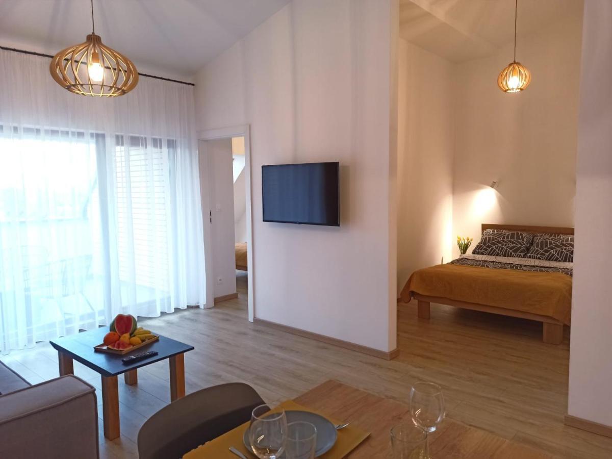 סרבינובו Apartamenty Rodzinne Deluxe, Suite W Budynku Baltin מראה חיצוני תמונה